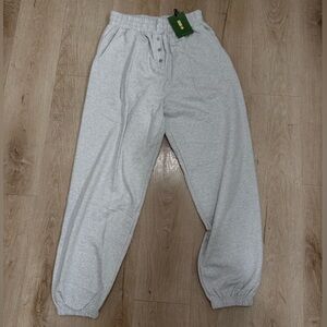 Daily Drills Heather Grey Jogger Sweatpants M/L
